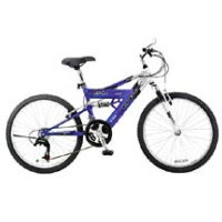 Mongoose 24-inch DXR Dual Suspension Bicycle